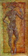 african woman art