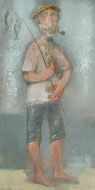 fisherman in oil