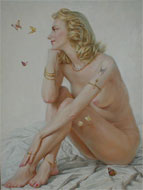 Harem Woman Art Work